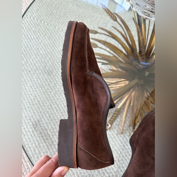 Gravati Men’s Designer Shoes Dark Brown Suede Size 8.5 - Picture 3 of 9
